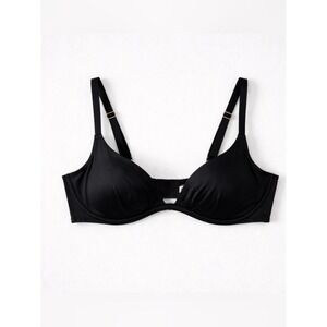 Victorias Secret Demi Half Cup Bra Size 36 DD Black Essential Capsule